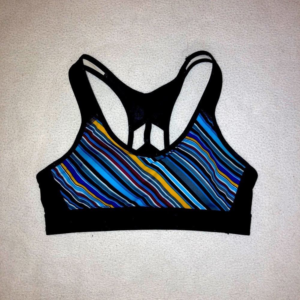 Racer back sports bra
